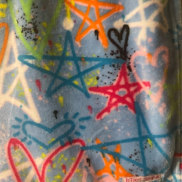 Betsey Johnson throw, NWT - Picture 5 of 8